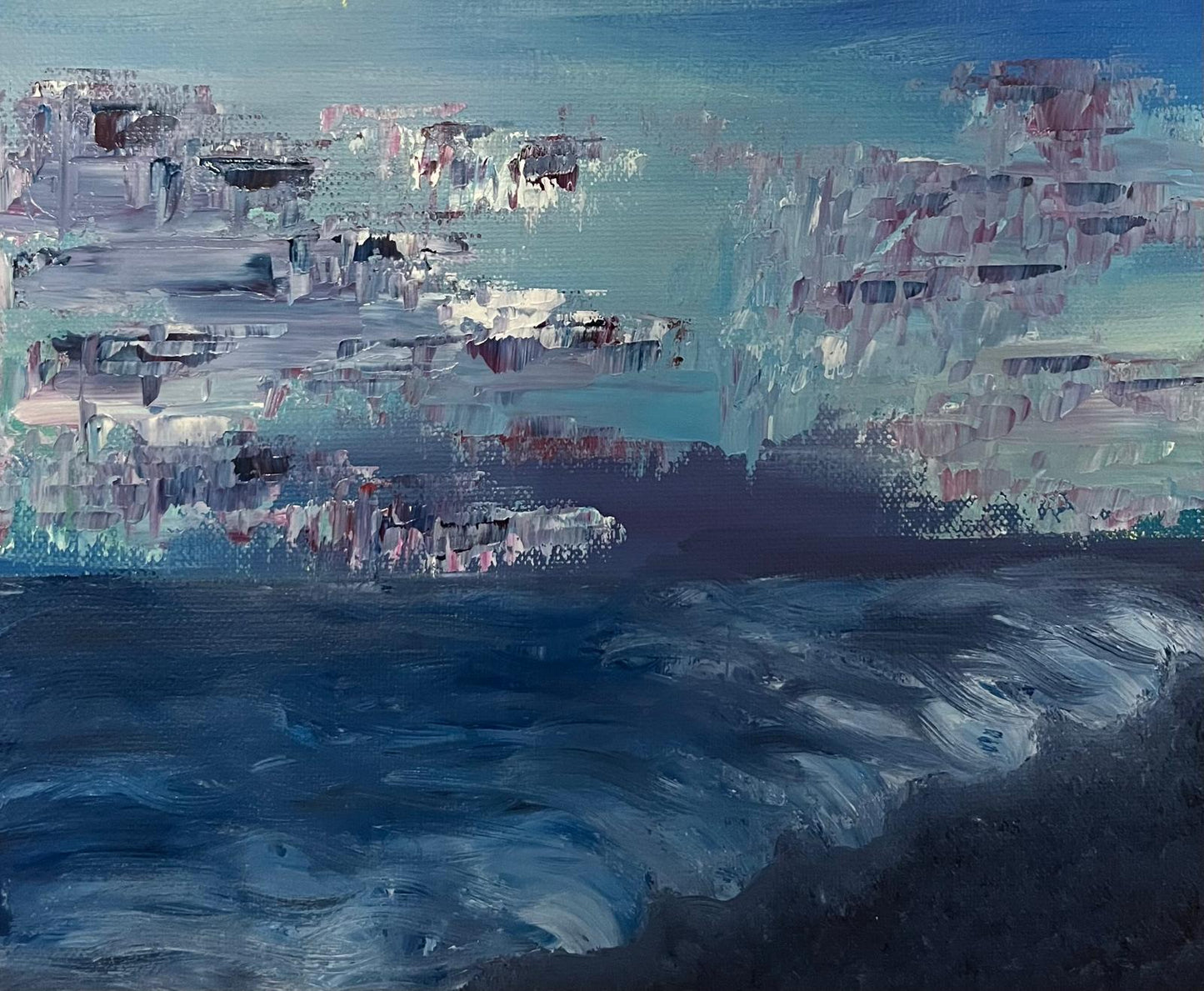 La Nuit tombe sur le lac de Côme